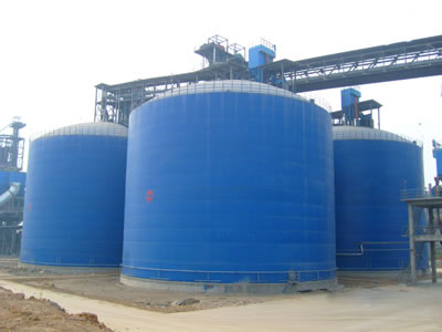 武穴水泥钢板库改造