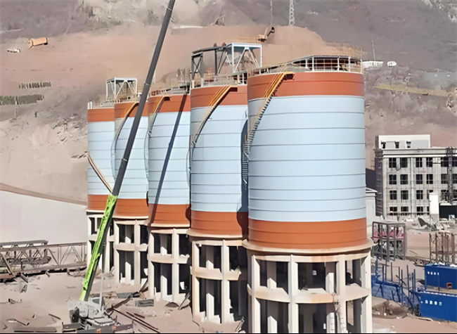 武穴高架钢板仓